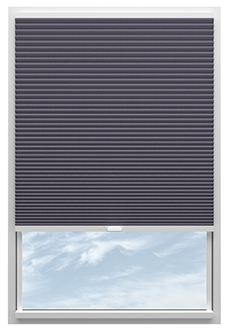Umbra (Blackout), Slate - Stick Fit Honeycomb Blind